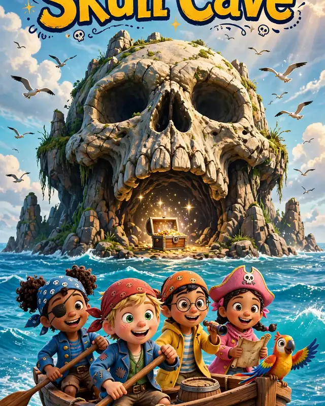 The Battle at Skull Cave book cover