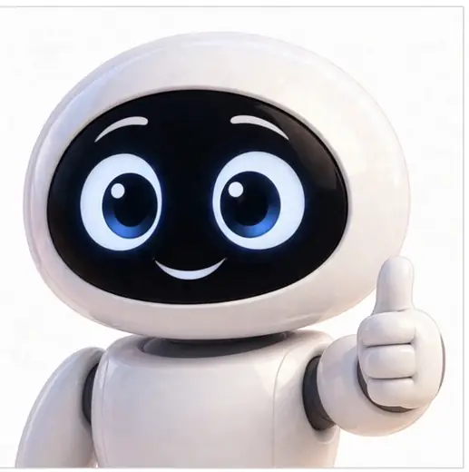 Enrique, the thumbs-up robot