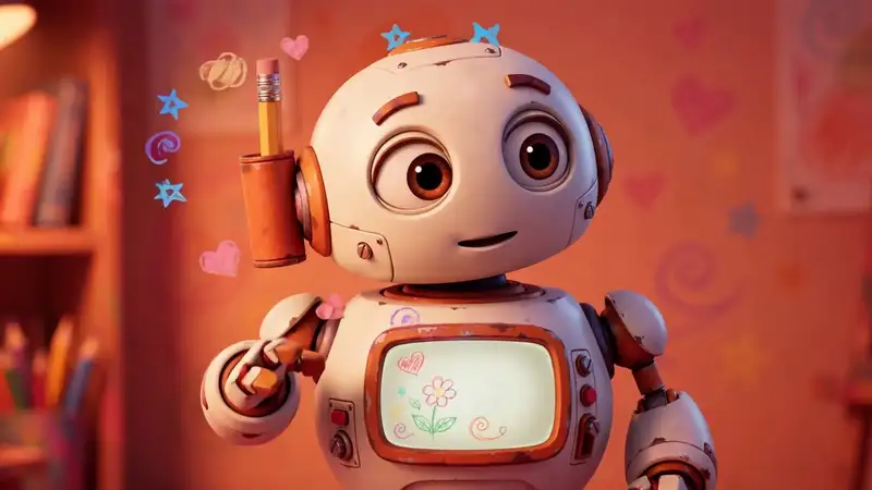 Doodle, Sally's little sister bot