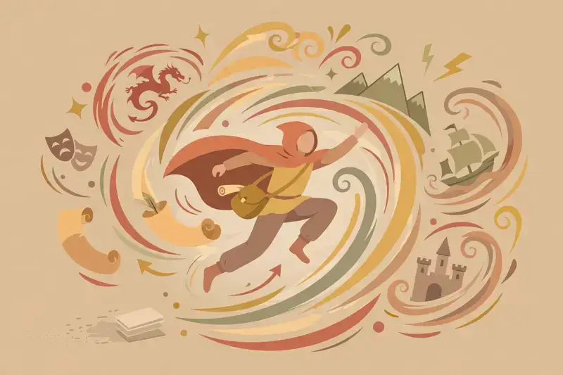 A storyteller diving straight into the middle of the action